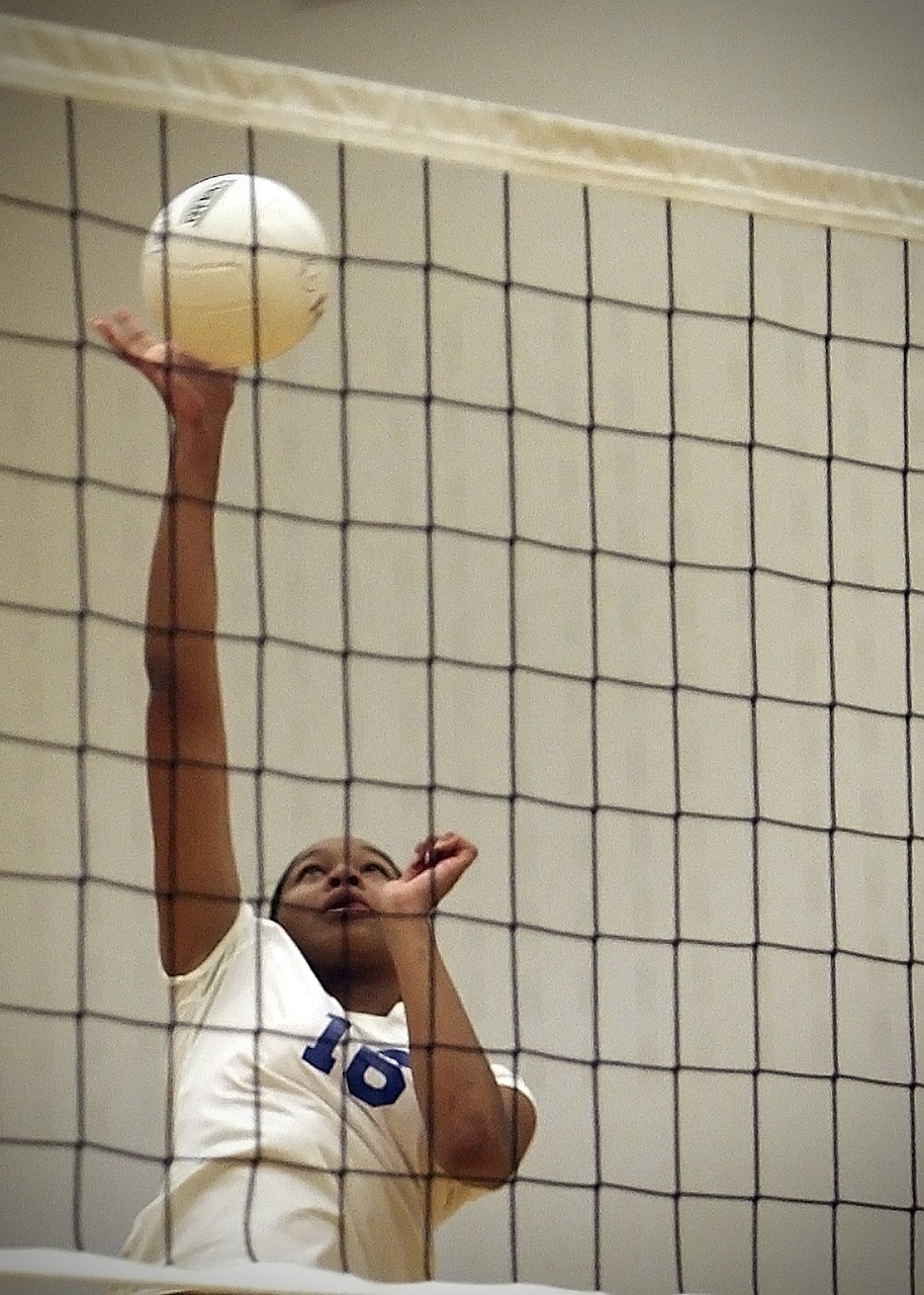 volleyball, player, female