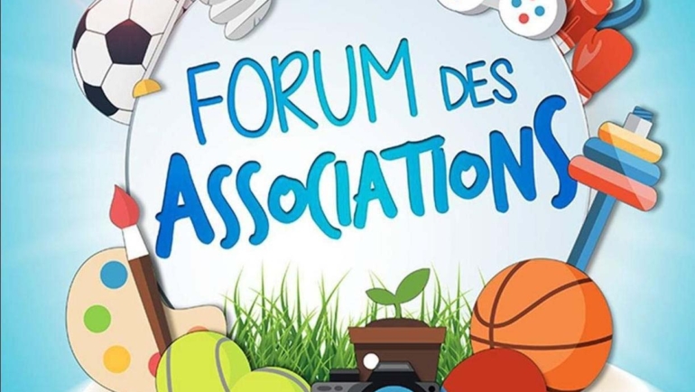 Nous serons présents au forum des associations du 05/09/2026